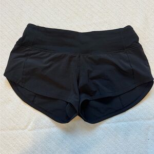 Lululemon Speed Up Lowrise, Size 0 Reg, Black
